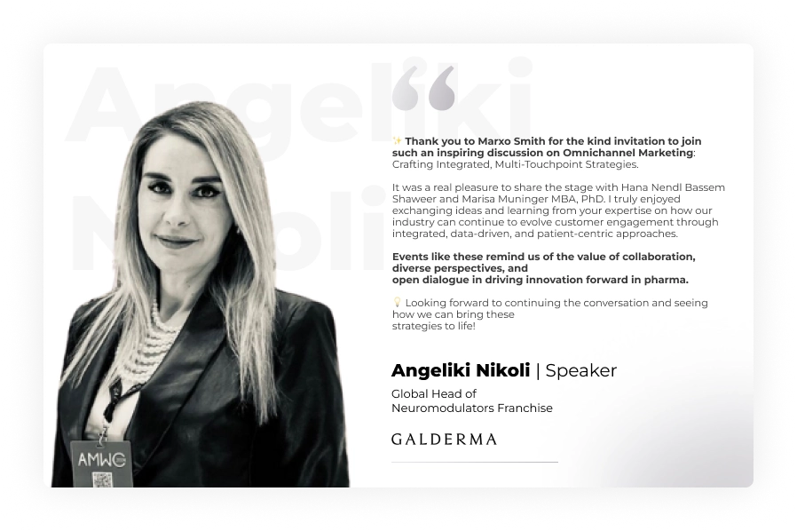 Angeliki Nikoli Testimonial